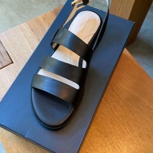 NEW Cole Haan black leather sandals Size 7M